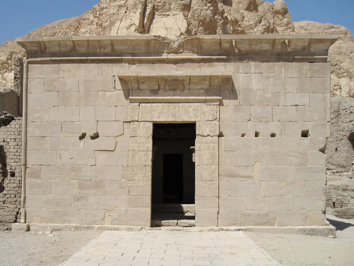 The temple at Deir el-Medina